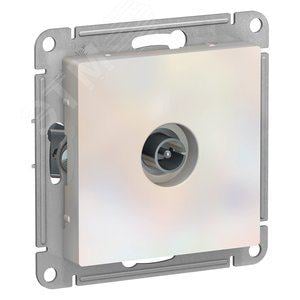 Schneider Electric ATN000493 ATLASDESIGN TV АНТЕННА  коннектор, механизм, ЖЕМЧУГ