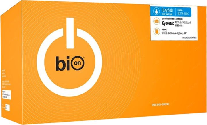 Bion TK-5280С Тонер-картридж для Kyocera P6235cdn/M6235cidn/M6635cidn (11'000 стр.) Голубой