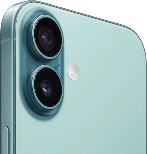 Apple iPhone 16 <MYEJ3HN/A 256Gb Teal> (A18, 6.1"  2556x1179  OLED,  5G+WiFi+BT, 48+12Mpx)