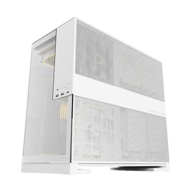 Miditower Geometric Future Model 5 <1AM5WKWT00100> White E-ATX  без  БП