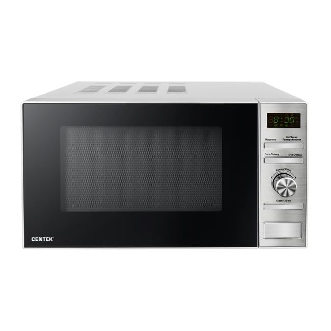 Микроволновая печь Centek CT-1586, 20л, 700Вт, нерж. сталь/черный