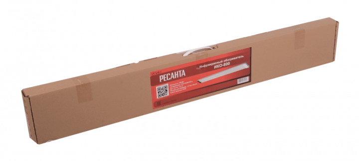 Ресанта <ИКО-800> Инфракрасный обогреватель  (0.8кВт, 8м2, IP20)