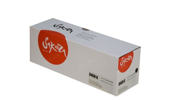 SACRG046HBK Картридж SAKURA CRG046HBK для Canon LBP-650C, i-SENSYS MF-730C, черный, 6 300к.