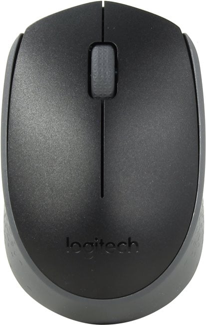 Logitech M171 Wireless Black Mouse <910-004424/910-004643>  (RTL) USB 3btn+Roll