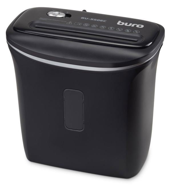 Shredder Buro BU-S506C  (4х36мм,  5  листов, 220мм)