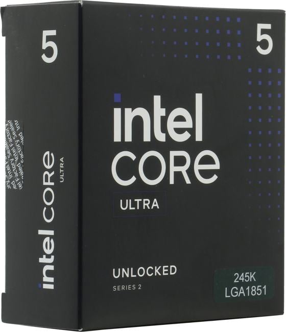 Центральный Процессор Intel Core Ultra 5 245K OEM (Arrow Lake, C14(8EC/6PC)/T14, 3,6/5,2GHz, GPU Intel Graphics, L2 26Mb, Cache 24Mb, TDP 125/159W, S1851)