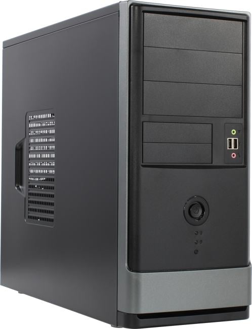 INWIN EAR-002 PM-600ATX-F Black-Graphite Mid Tower (ATX, Micro-ATX, Steel SPCC) (6196008)