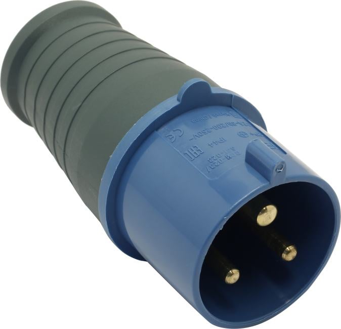 Вилка эл. каб. 32А 2P+PE 220В IP44 ССИ-023 IEK PSR01-032-3