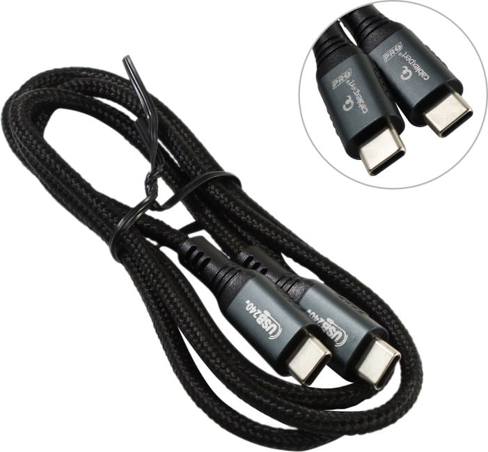 Cablexpert <ССP-USB2.0-240W-1M> Кабель USB2.0  CM-->CM  1м