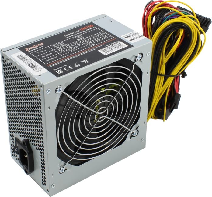 Блок питания ExeGate UN700+кабель 220V  <EX259602RUS-PC>  700W  ATX (24+4+6/8пин)