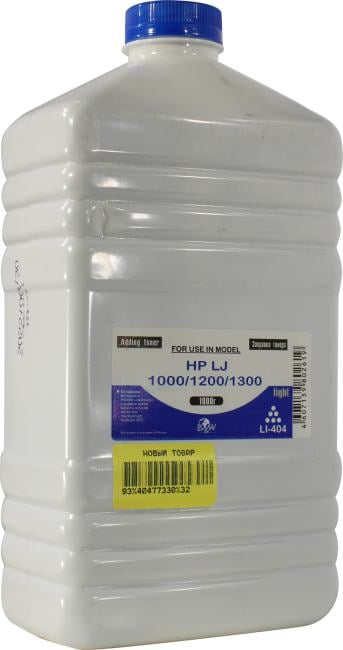 Тонер B&W Light LI-404 (HP LJ 1000/1200/1300) 1000 г