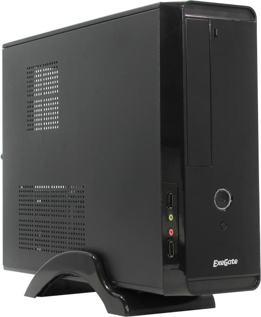 Desktop  Exegate <MI-209> Black  Mini-ITX  300W  (24+4пин) <EX268698RUS>