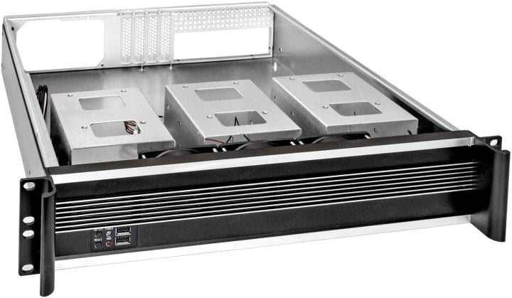 EX284972RUS ExeGate Pro 2U450-09 <RM 19", высота 2U, глубина 450,  БП 800ADS, 2*USB>