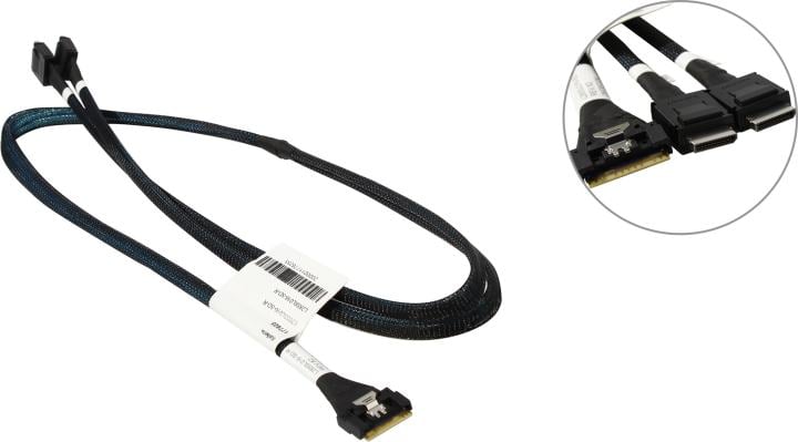Кабель Luxshare L285SL016-SD-R    Slimline SASx8  to 2x OCuLink x4 1M