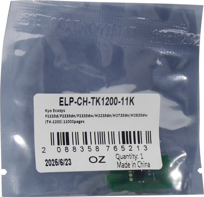 Чип <ELP-CH-TK1200-11K> для  Kyocera  Ecosys  P2335d/P2335dn/P2335dw/M2235dn/M2735dn/M2835dw 11K
