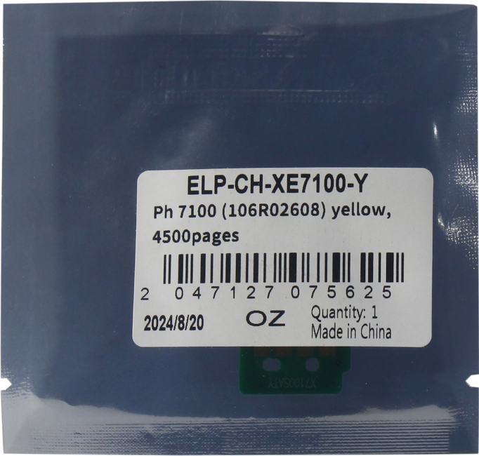<ELP-CH-XE7100-Y> Чип Xerox Phaser 7100  (106R02608) Yellow, 4.5K