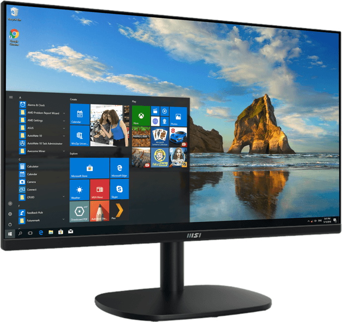 23.8" ЖК Монитор MSI PRO MP245V (LCD, 1920x1080, D-Sub, HDMI)