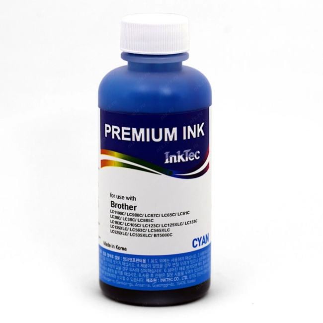 Чернила InkTec <B1100 Cyan 100мл> для Brother LC1100/ LC980