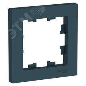 Schneider Electric ATN000801  ATLASDESIGN  1-постовая  РАМКА, ИЗУМРУД