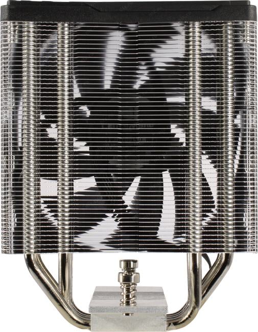 PentaWave <PC-Z04E SRB PWM> Cooler (4пин,  115X/1200/1700/AM4/AM5,  32.6дБ,  600-1950об/мин, Al+тепл.труб)