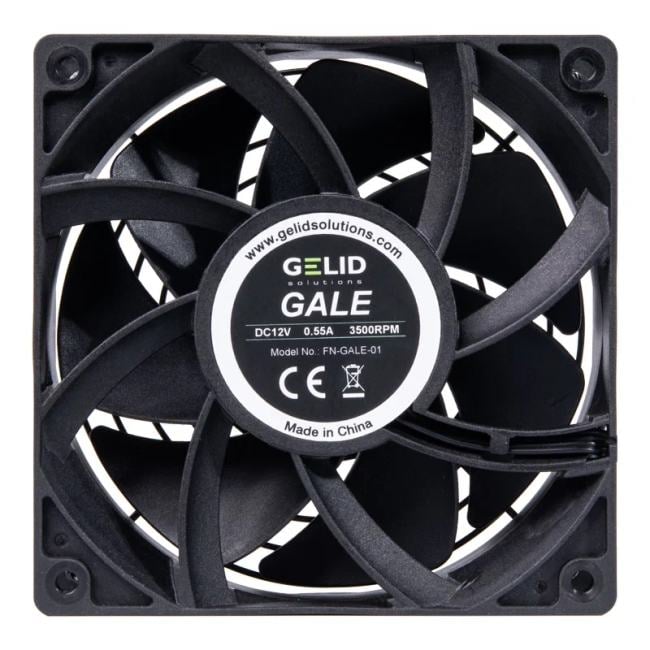 FN-GALE-01 Вентилятор GELID Gale, 120x120x38 мм, 500-3500 об/мин, 45 дБА, PWM