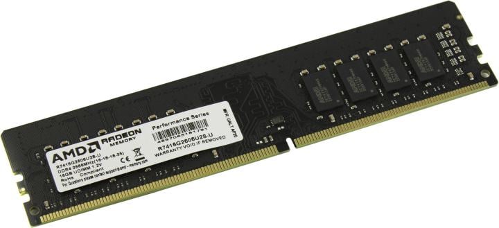 AMD <R7416G2606U2S-U(O)> DDR4 DIMM  16Gb <PC4-21300> CL16