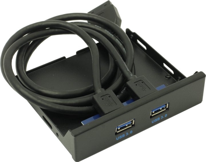 Exegate <U3H-615> USB3.0 2-port Front Panel (крепление на лицевую  панель корпуса 3.5")