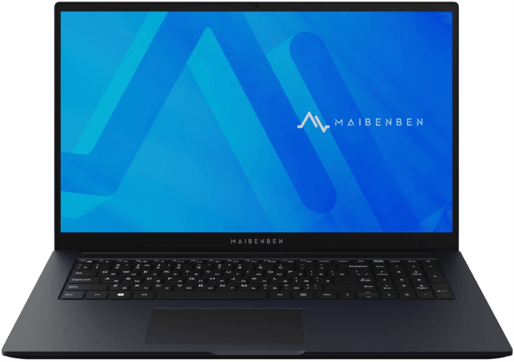 Ноутбук Maibenben M17A-R758UM Ryzen 7 5825U 16Gb SSD1Tb AMD Radeon Graphics 17.3" IPS FHD (1920x1080) Linux blue WiFi BT Cam 3896mAh (M17A-R758UMG1SLURE3)