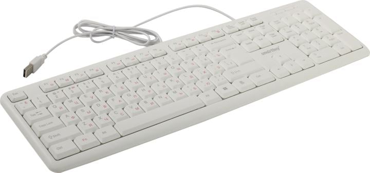 Клавиатура проводная Smartbuy (SBK-210U-W) ONE 210 USB белая