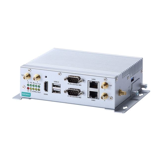 Микрокомпьютер MOXA V2201-E4-W-T-LX (Pre-Configured Model)x86 ready-to-run embedded computer with Intel Atom E3845,HDMI