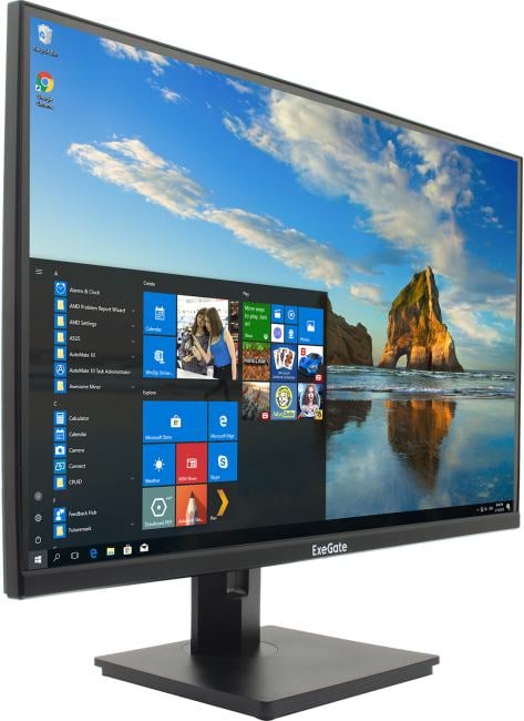 LCD ExeGate 27" EG2707A Combat {IPS 2560x1440 165Hz 1ms 16:9 400cd 1000:1 2xHDMI1.4 DisplayPort USB Speakers} [EX295595RUS]