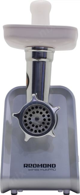 Redmond Мясорубка Redmond RMG-1216-8 (1800 Вт/ 2 кг/мин/ корпус - металл, пластик/ реверс/ 9 насадок/ белый)