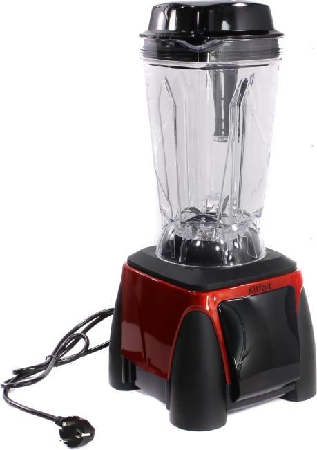 Kitfort <KT-1361-1 красный> Блендер стационарный (2200W, 2.5л, 8ск.+импульсный  режим, колка льда)