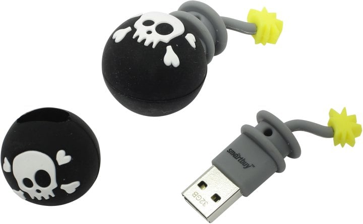 SmartBuy Wild Bomb <SB32GBBomb> USB2.0 Flash Drive  32Gb  (RTL)