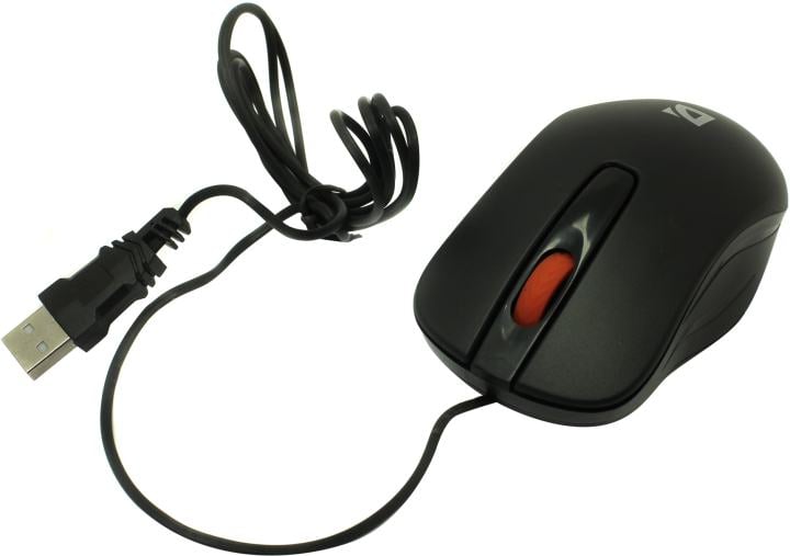 Defender Optical Mouse Point <MM-756> (RTL)  USB 4btn+Roll <52756>