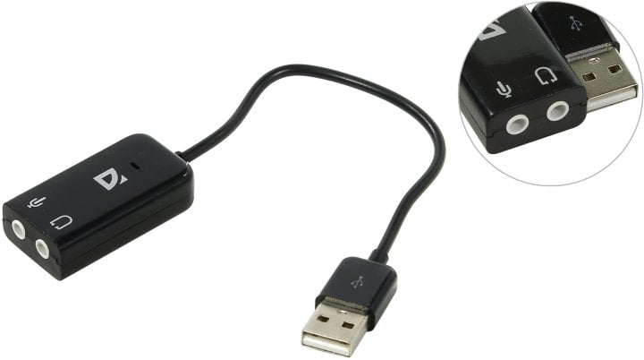 Defender <Audio USB> External USB  Sound Card <63002>