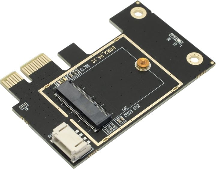 Espada <PCIeM2Wi> Переходник M.2 key E  2230 -> PCI-Ex1+USB