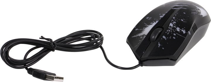 OKLICK Gaming Mouse (399M STIGMA) (Black) (RTL) USB  3btn+Roll (1175321)