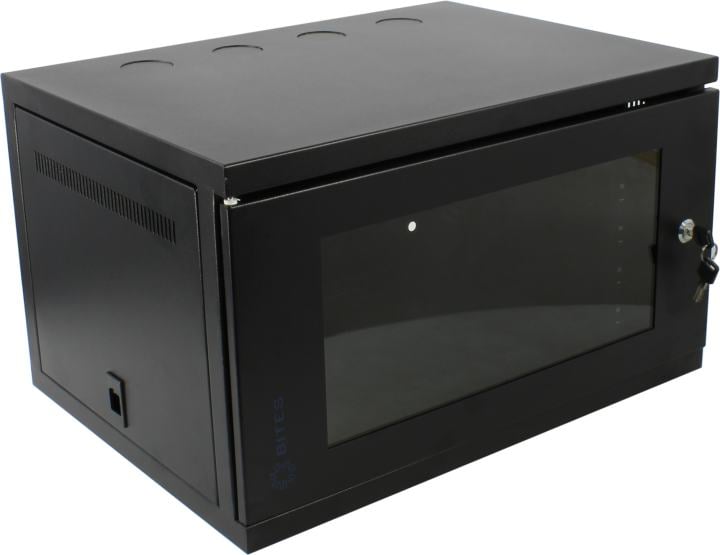 5bites Шкаф телекоммуникационный настенный TC5405-06B 6U / 540*400 / WALL / BLACK