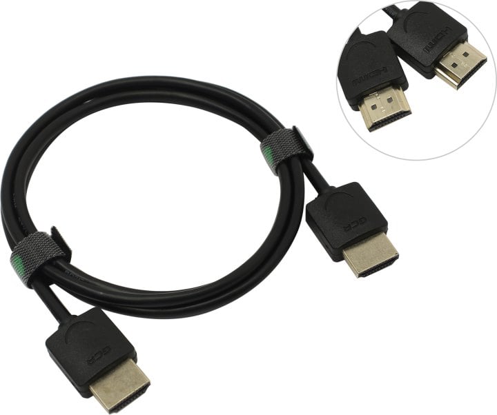Greenconnect <GCR-51594-1m> Кабель HDMI to HDMI (19M -19M) 1м ver2.0