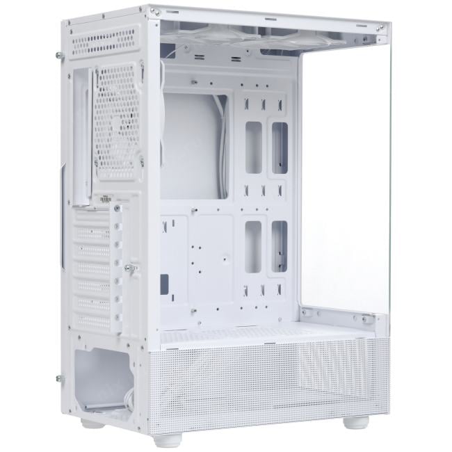 Корпус Formula Crystal Z1 PLUS белый без БП ATX 2x120mm 2xUSB2.0 1xUSB3.0 audio bott PSU
