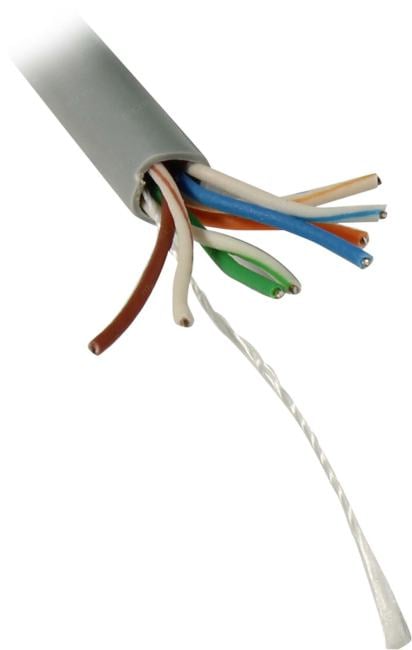 Кабель UTP 4 пары кат.5e <бухта  305м>  ЭРА  Simple <UL25-4-PVC-A>