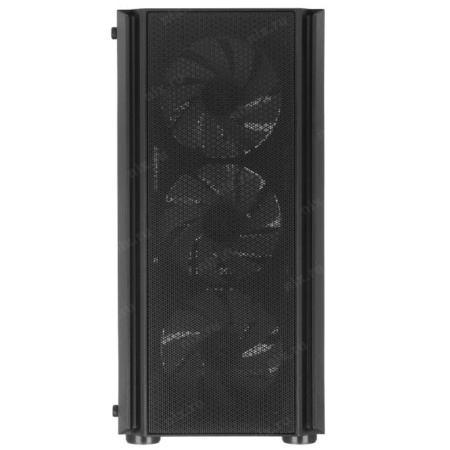 Компьютерный корпус XASTRA A402M 4FRGb Black mATX/Mesh/full-size TG/4x120мм FRGb fans/A402M-4FC12F-BK
