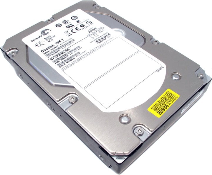 Накопитель 300Gb Seagate Cheetah 15.K7 (ST3300657SS) {SAS 2.0 6.0Gb/s, 15000rpm, 16mb buffer,3.4ms,3.5"}