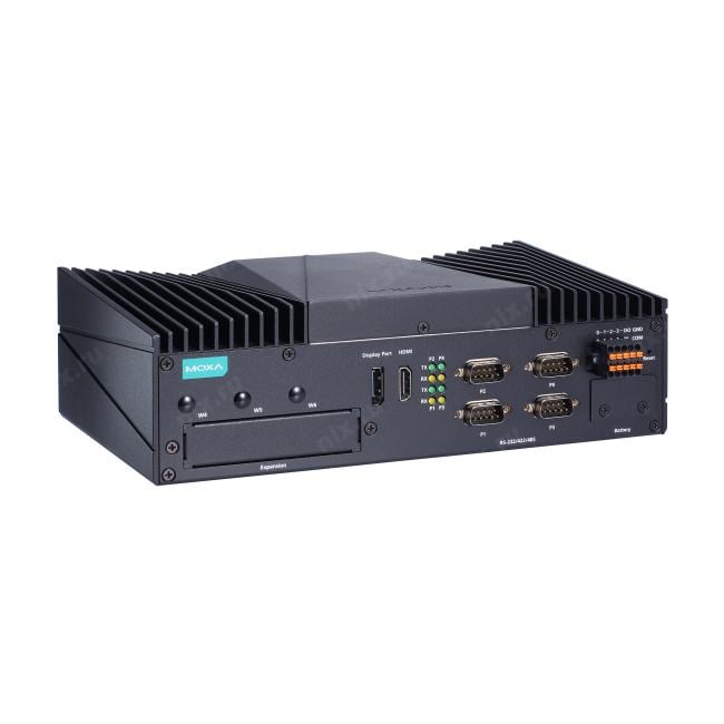 Микрокомпьютер MOXA V2403C-KL7-T x86 Computers,Intel Core i7-7600U 3.9GHz,4GbE,4COM,4DI/4DO,HDMI/DP,mSATA,Dual 2.5"