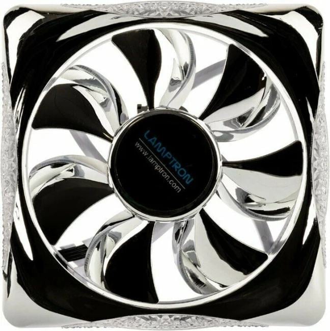 LAMP-PAP01 Вентилятор Lamptron PLUTO+, 120х120х25 мм, 1500 об/мин, 30 дБА, PWM, черный, ARGB подсветка, 3 шт в упаковке