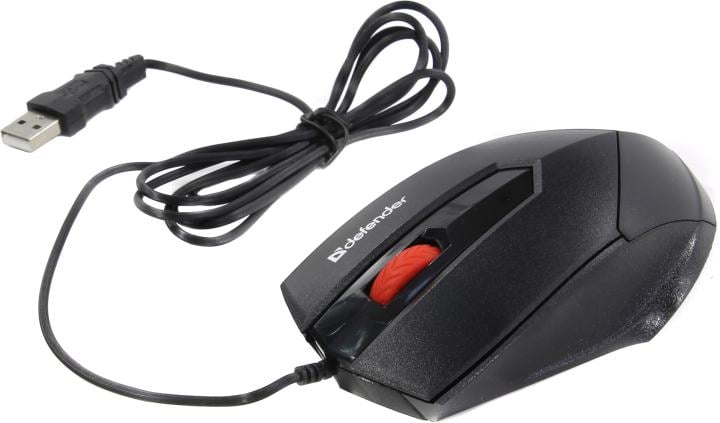 Defender Optical Mouse Expansion <MB-753>  (RTL)  USB  3btn+Roll <52753>