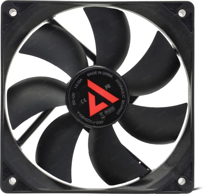 Вентилятор в корпус ACD ACD-F1225HM3-A 120mm, hydraulic, 2100rpm, 3pin OEM {100}