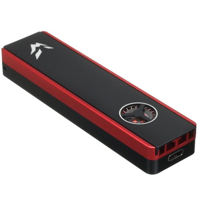 ARDOR GAMING <Arctic Red> (EXT BOX для внешнего  подключения  SSDM.2  NVMe, USB-С)