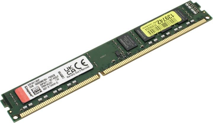 Kingston ValueRAM <KVR16N11/8(WP)> DDR3  DIMM  8Gb  <PC3-12800> CL11